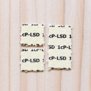 Alternative view of 1cP-LSD Micro Blotters – 20mcg