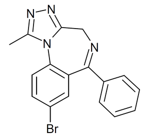 Alternative view of Bromazolam – 2mg/ml
