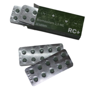 Alternative view of Bromazolam Blister – 10x 2.5mg