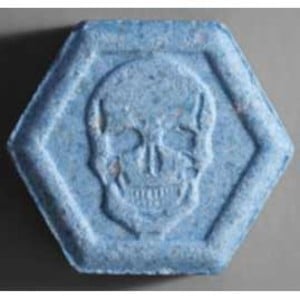 Alternative view of Philipp Plein (qp Skull) ecstasy pill