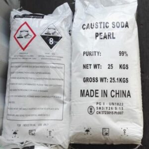 Alternative view of Caustic Soda Pearls 99 % (Sodium Hydroxide Pearls 99%)
