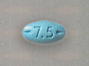 Alternative view of Adderall 7.5mg