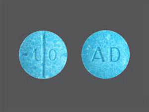 Alternative view of Adderall 10mg