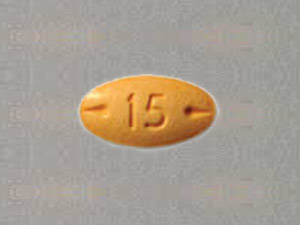 Alternative view of Adderall 15mg