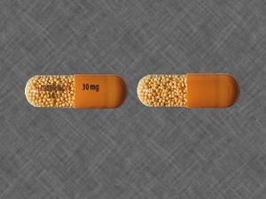 Alternative view of Adderall XR 30mg