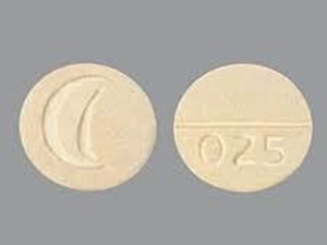 Alternative view of Alprazolam 0.25mg