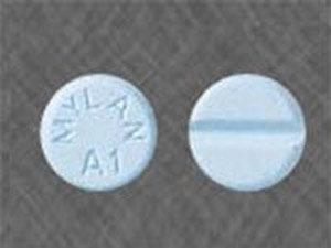 Alternative view of Alprazolam 1mg