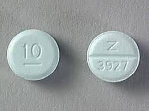 Alternative view of Diazepam 10mg